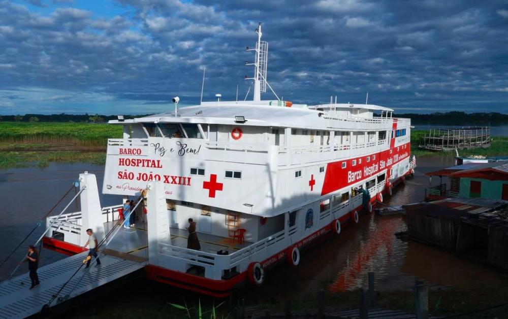 Barco Hospital São João XXIII faz mais de 1,4 mil atendimentos em Manacapuru