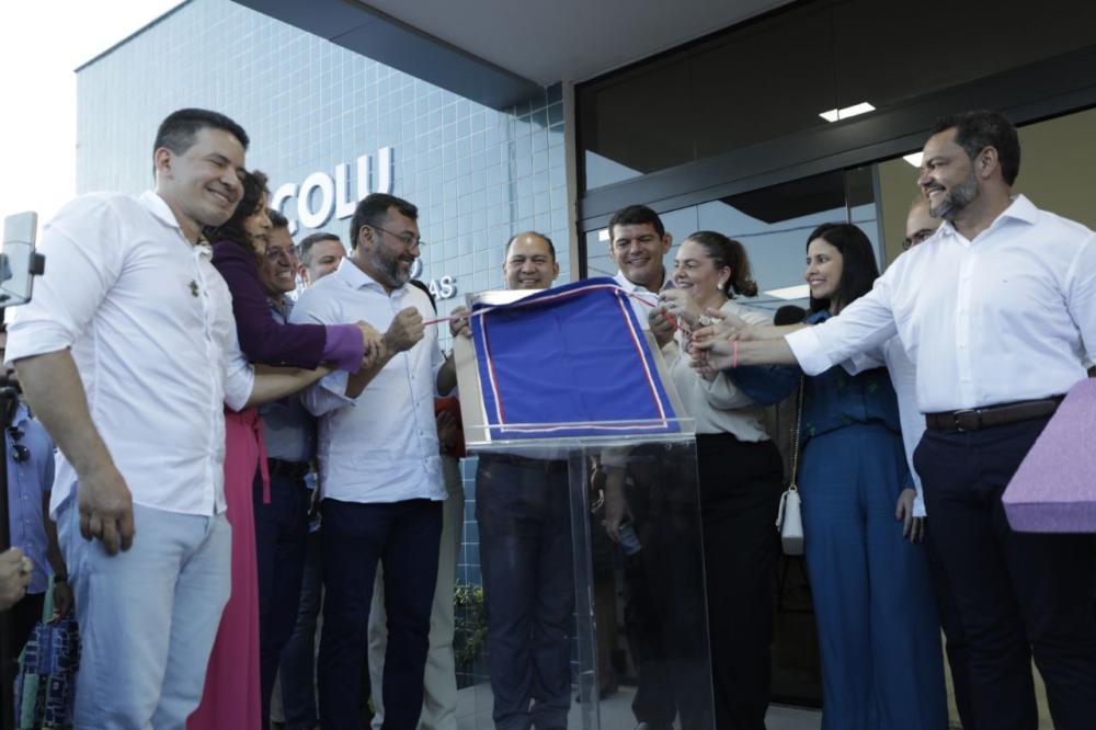 Wilson Lima entrega unidade pioneira na prevenção do Câncer de Colo Uterino