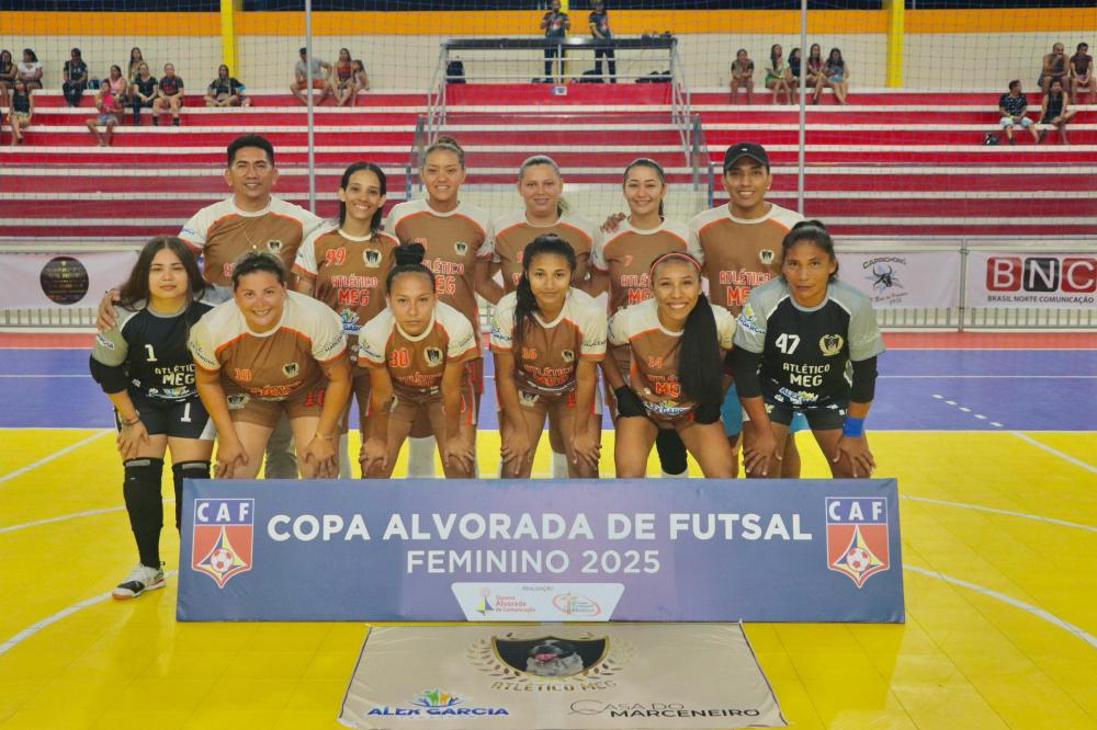 Atlético Meg entra em quadra com desfalque para semifinal da Copa Alvorada de Futsal