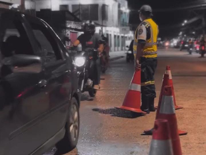 Compartilhar localização de blitz nas redes sociais é crime, alerta EMTT