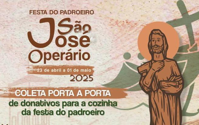 Paróquia São José Operário realiza coleta solidária para festa do padroeiro neste sábado, 12