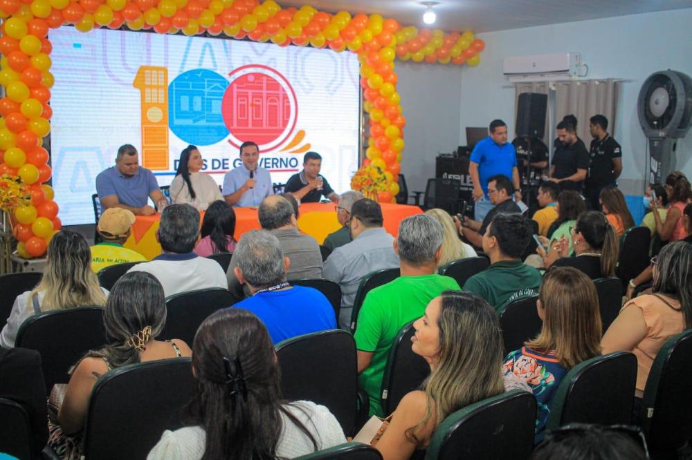 Mateus Assayag apresenta avaliação dos 100 dias de governo e anuncia prioridades da gestão