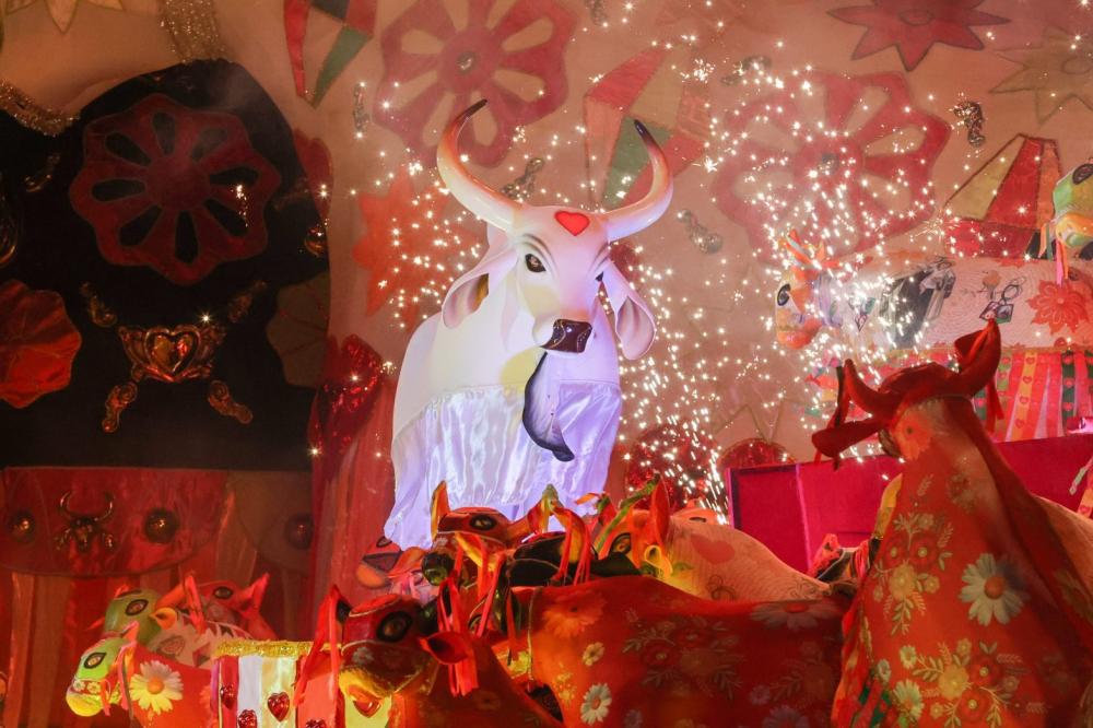 Boi Garantido encerra apresentações do festival exaltando a cultura brasileira
