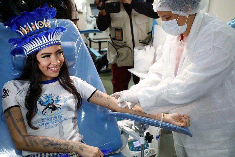Boi Caprichoso vence desafio de doação de sangue do Hemoam