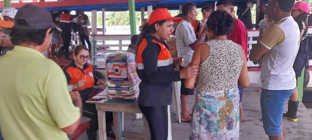 Amazonas registra mais de 133 mil famílias afetadas pela cheia no estado