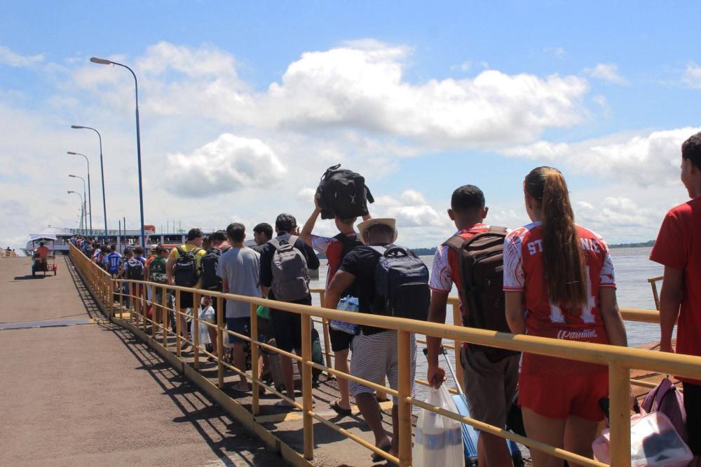 Parintins envia maior delegação da história para os Jogos Escolares do Amazonas