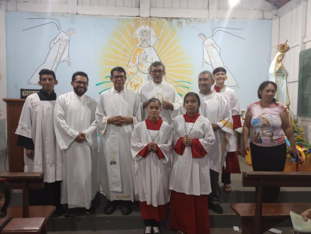 Área Missionária Nossa Senhora do Rosário mobiliza fiéis para Ordenação Diaconal do seminarista Lívio Costa