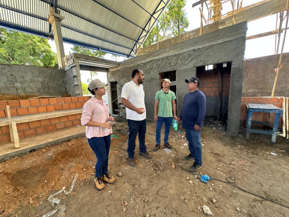 Cidade da Criança e ginásio estão em fase de construção na Vila Amazônia