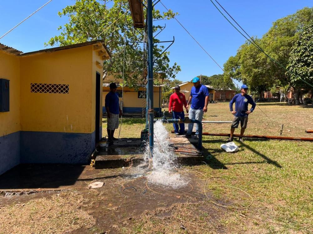 SAAE executa melhorias na distribuição de água no Mocambo para o Festival de 2025