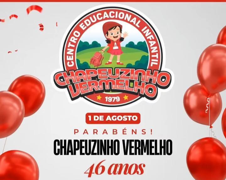 CEI Chapeuzinho Vermelho celebra 46 anos com programação especial nesta sexta-feira (1)