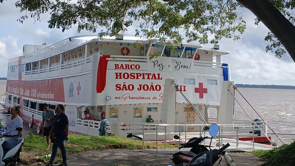 Barco Hospital São João XXIII encerra ação em Nhamundá com mais de 10.000 atendimentos de saúde