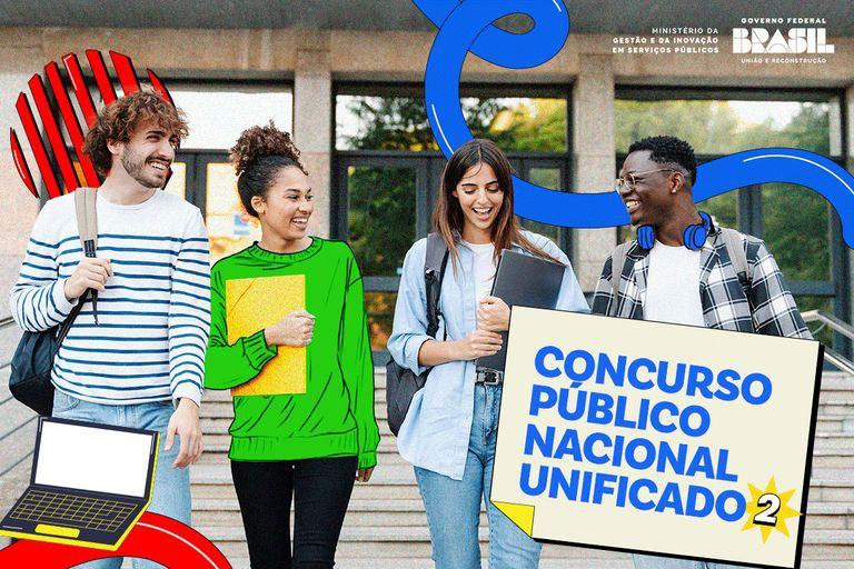 Segunda edição do Concurso Público Nacional Unificado tem mais de 250 mil inscritos para cotas