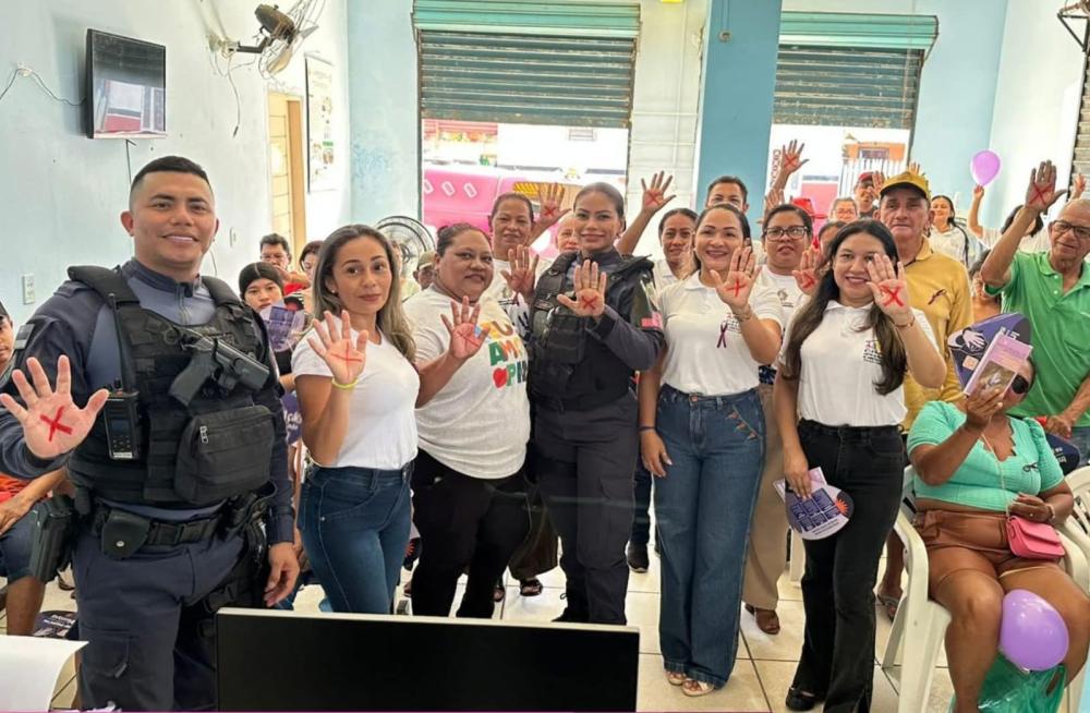 11º BPM realiza palestra sobre violência doméstica e intrafamiliar no CRAS Paulo Corrêa