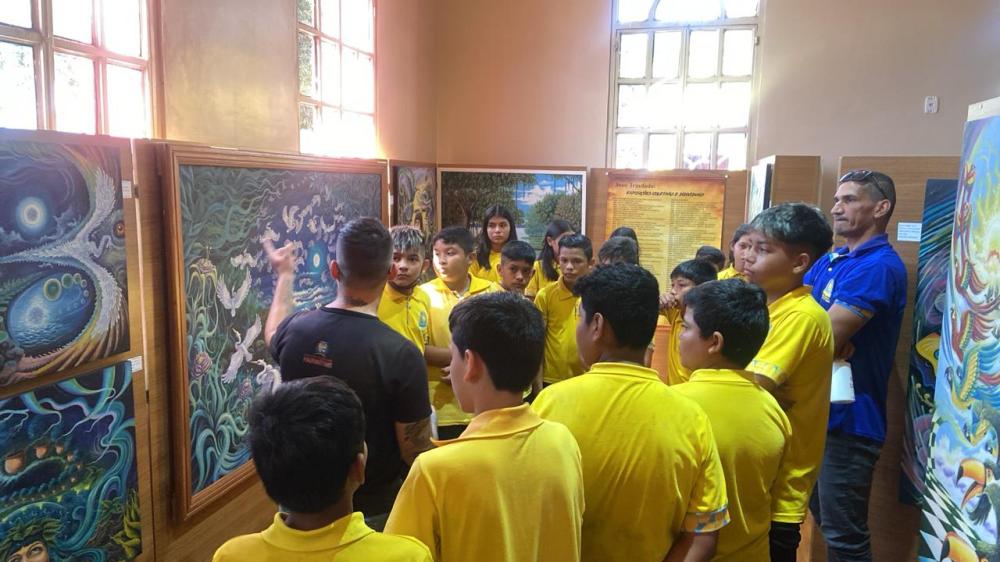 Tour Cultural: alunos da Escola Municipal Luz do Saber recebem educação patrimonial
