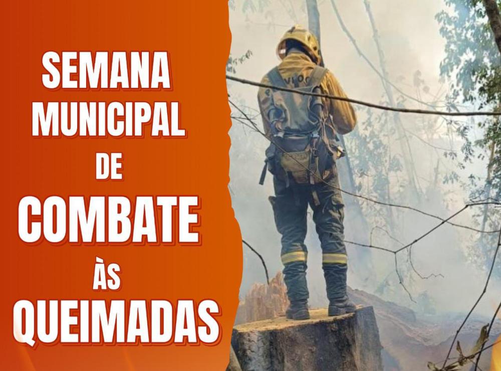 Semana Municipal de Combate às Queimadas inicia nesta segunda-feira (11) em Parintins