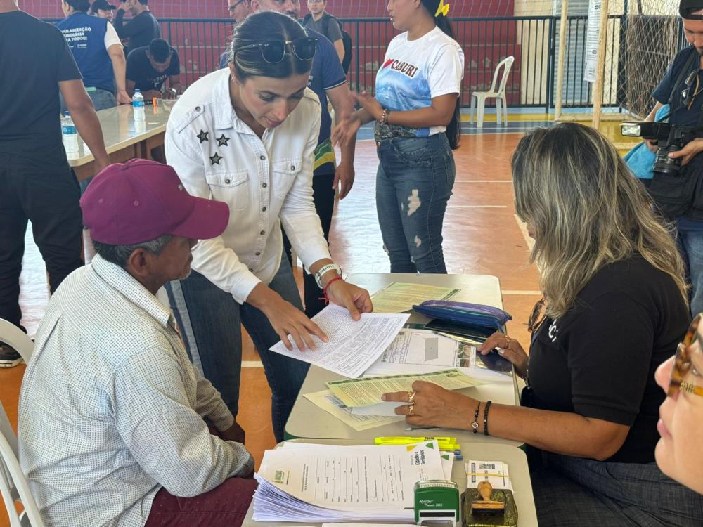 Sect atende 208 famílias em mais uma etapa de regularização fundiária no Distrito do Caburi