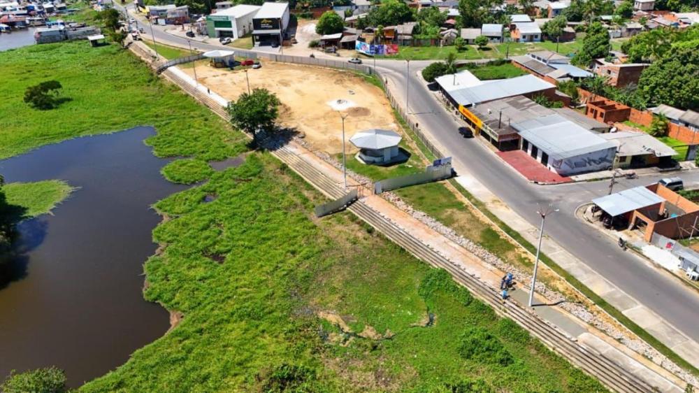 Parintins ganha novo espaço de esporte e lazer na Orla do Bairro da União