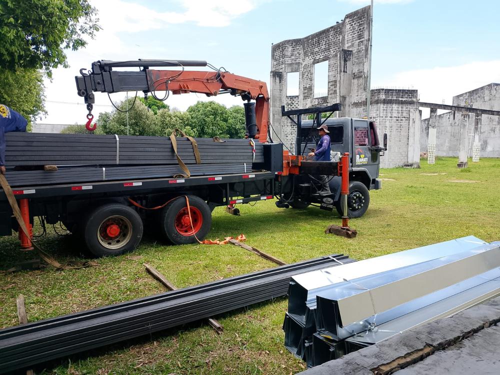Obras da Matriz de São Sebastião são retomadas em Parintins